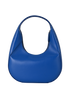 Circle Logo Small Shoulder Bag, &pound;395, Handbags, Blue, Leather, Back view